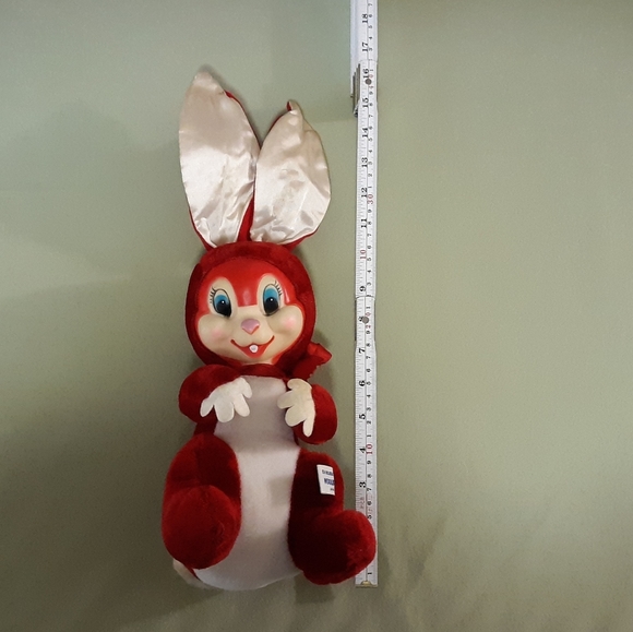 1950's Red Thumper Bunny - Picture 3 of 12